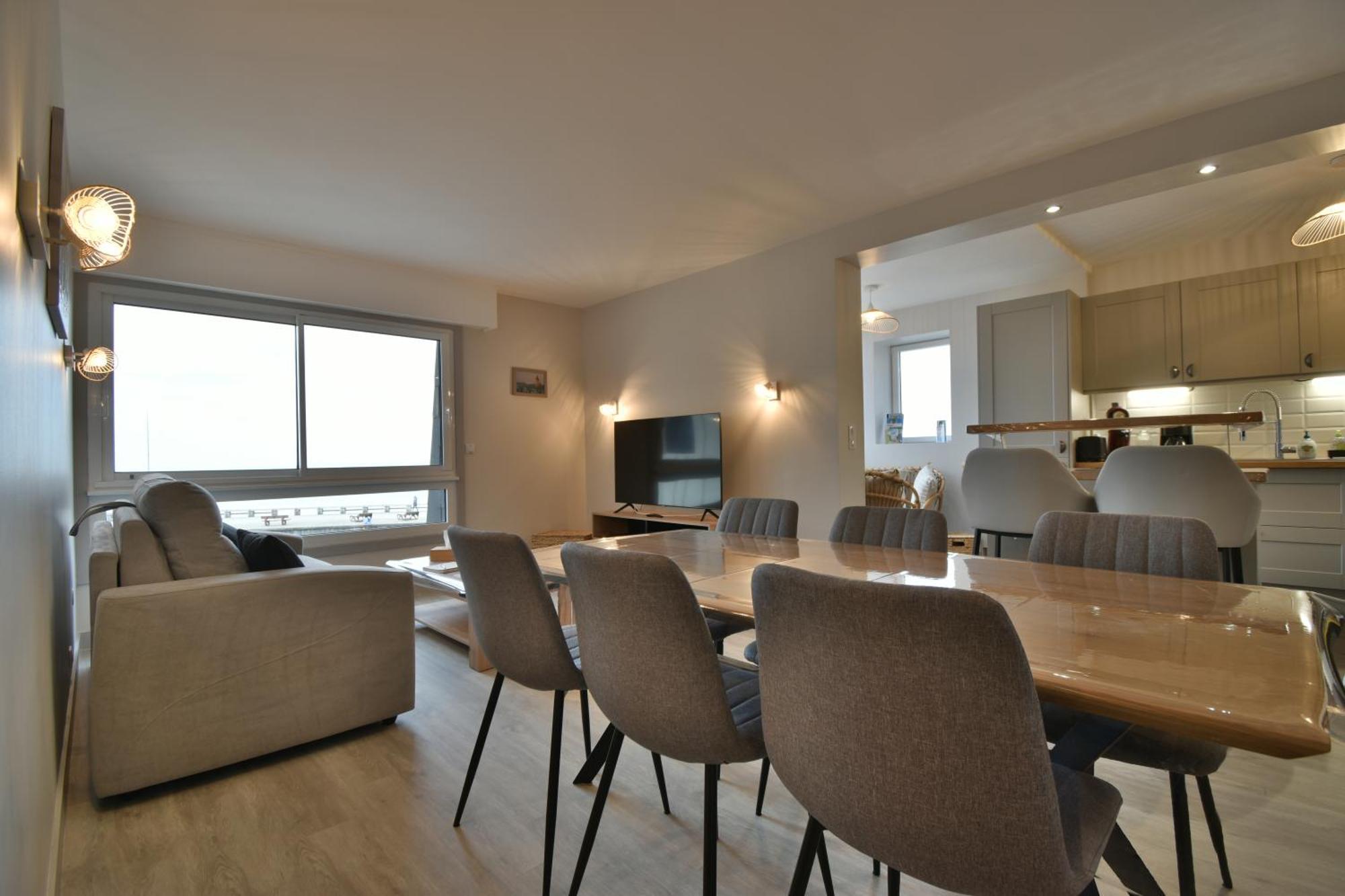 Appartement Renove Avec Vue Sur Mer A Fecamp ! Exterior photo